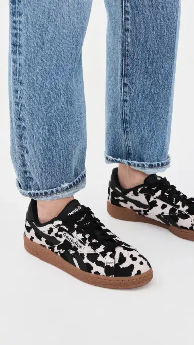 REEBOK Club C Grounds UK Sneakers Chalk/Black/Gum 7 | Thumbnail 3