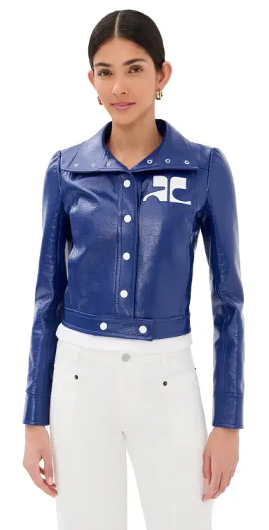 Courrèges Reedition Vinyl Jacket | Thumbnail 1