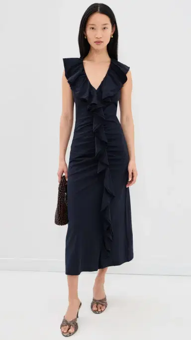 Ulla Johnson Chiara Cotton Ruffle Dress | Thumbnail 5 Ulla Johnson Chiara Cotton Ruffle Dress | Thumbnail 5