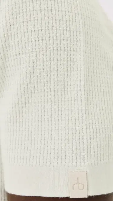 rag & bone Blocked Harvey Camp hirt Chalk | Thumbnail 6
