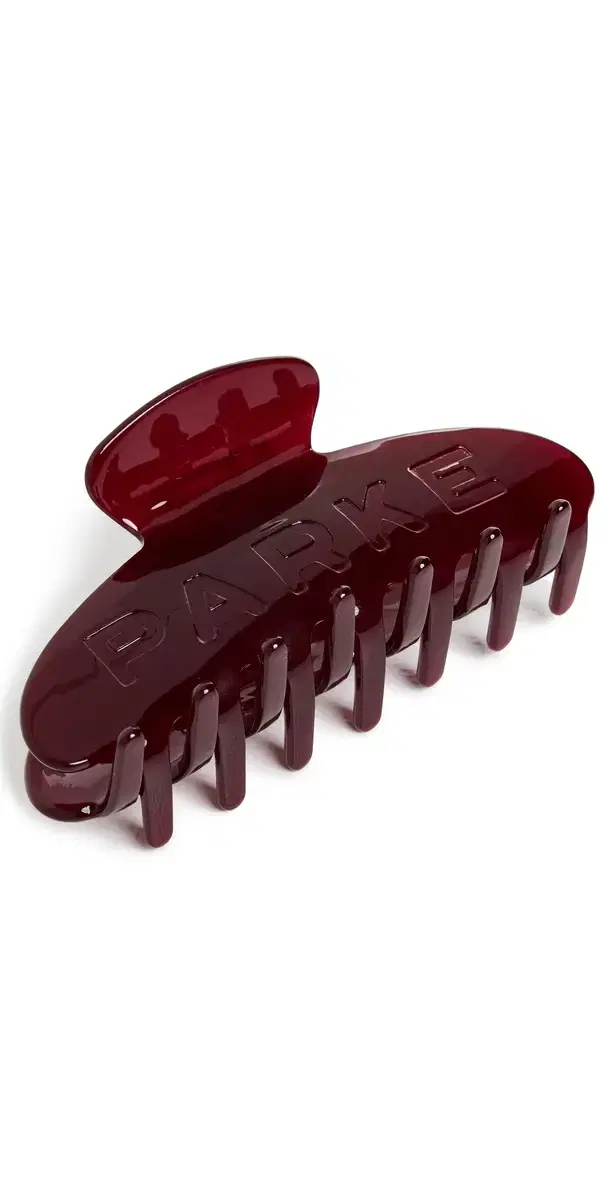 Claw Clip Maroon One Size