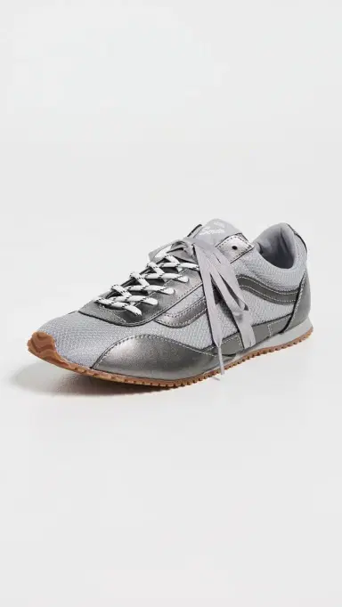 Vans Premium Super Lowpro Trainer Sneakers Marathon Silver | Thumbnail 2