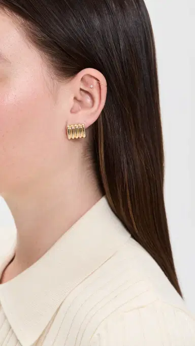 Heaven Mayhem Clemmie Earrings Gold One Size | Thumbnail 3 Heaven Mayhem Clemmie Earrings Gold One Size | Thumbnail 3