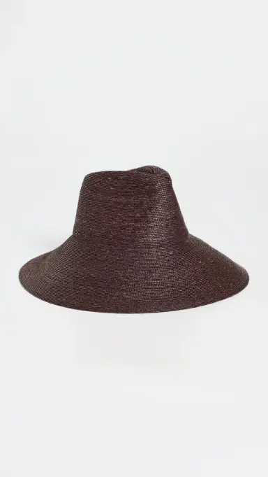JANESSA LEONE Colette Straw Hat Chocolate S | Thumbnail 2 JANESSA LEONE Colette Straw Hat Chocolate S | Thumbnail 2