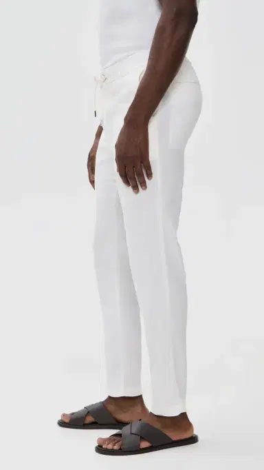 BOSS Linen Blend Trousers | Thumbnail 4 BOSS Linen Blend Trousers | Thumbnail 4