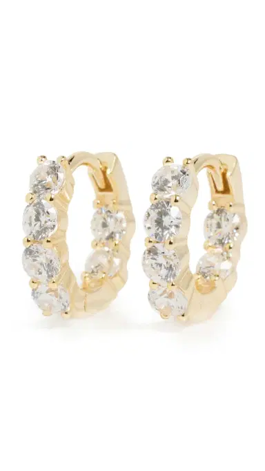 SHASHI Manchester Hoops Gold One Size | Thumbnail 5