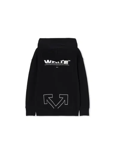 Off-White Type Logo Logo Hoodie | Thumbnail 1 Off-White Type Logo Logo Hoodie | Thumbnail 1