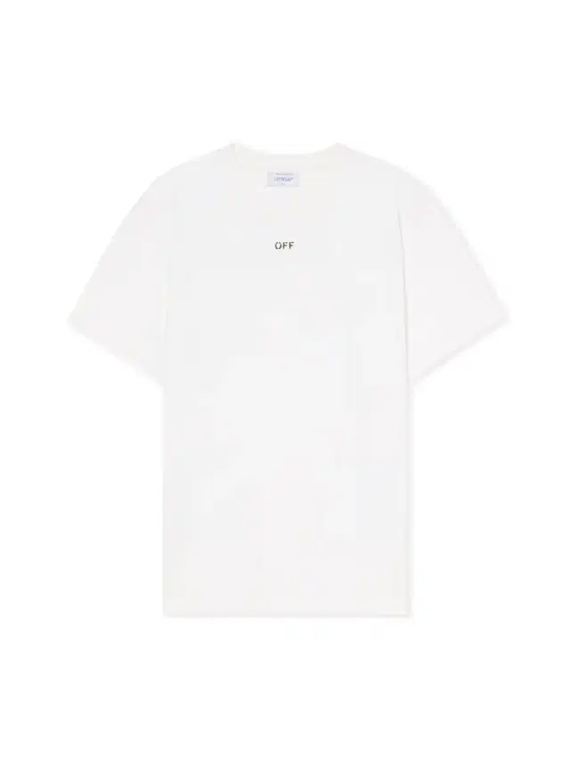 Off-White Newspaper Arrow Slim Logo Tee