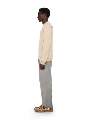 Off-White Quote Knit Crewneck Logo Sweater | Thumbnail 3 Off-White Quote Knit Crewneck Logo Sweater | Thumbnail 3