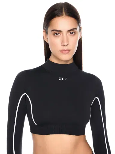 Off-White Off Stamp Seamless Crop Top | Thumbnail 5 Off-White Off Stamp Seamless Crop Top | Thumbnail 5