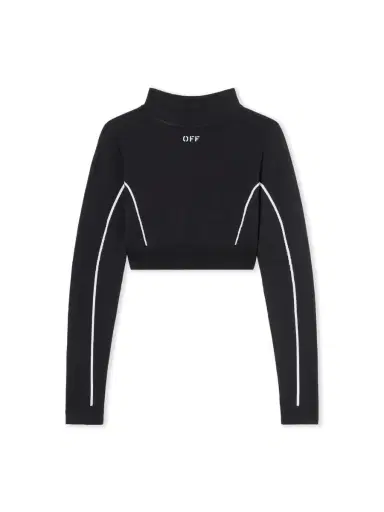 Off-White Off Stamp Seamless Crop Top | Thumbnail 1 Off-White Off Stamp Seamless Crop Top | Thumbnail 1