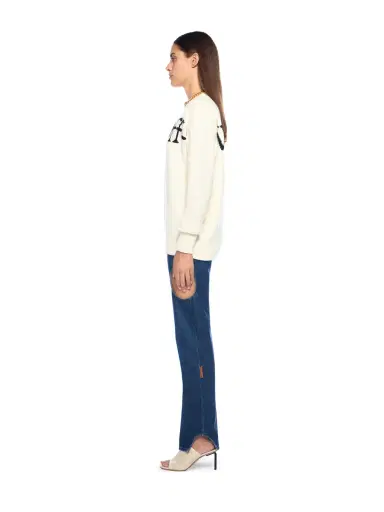 Off-White Bookish Logo Knit Sweater | Thumbnail 3 Off-White Bookish Logo Knit Sweater | Thumbnail 3