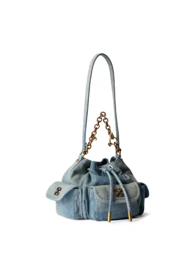Off-White Dumbo.B Denim Bucket Bag | Thumbnail 3 Off-White Dumbo.B Denim Bucket Bag | Thumbnail 3
