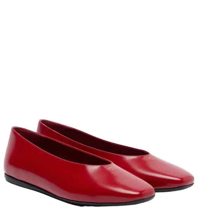 Prada Leather ballet flats