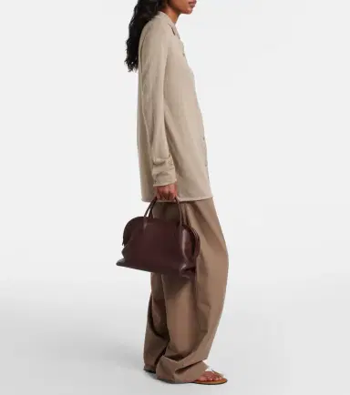 The Row Agnes 12 leather top-handle bag | Thumbnail 7