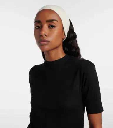 The Row Ombrea cashmere and silk-blend headband | Thumbnail 3