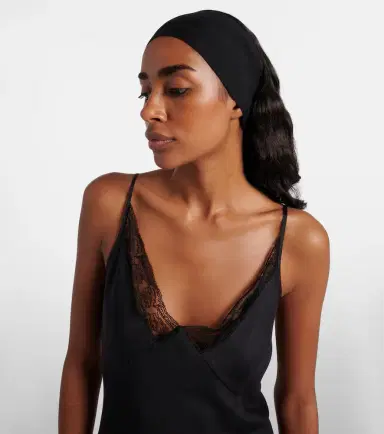 The Row Ombrea cashmere and silk-blend headband | Thumbnail 3 The Row Ombrea cashmere and silk-blend headband | Thumbnail 3
