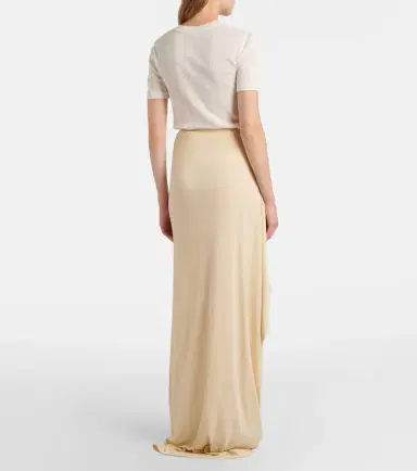 The Row Dione draped maxi skirt | Thumbnail 5
