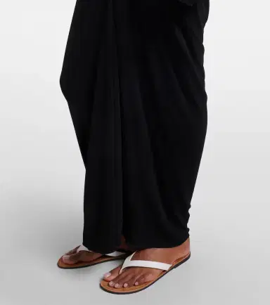 The Row Cassin draped maxi dress | Thumbnail 4