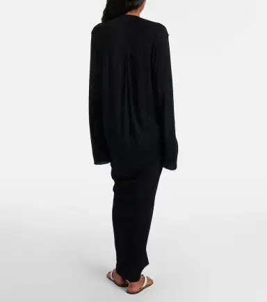 The Row Cassin draped maxi dress | Thumbnail 5