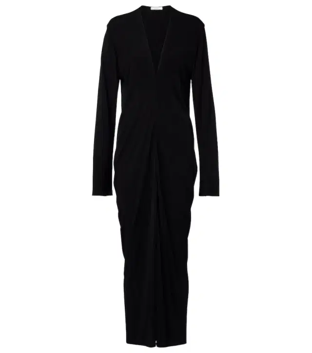 The Row Cassin draped maxi dress