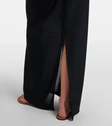 The Row Delyra ruched jersey gown | Thumbnail 3 The Row Delyra ruched jersey gown | Thumbnail 3