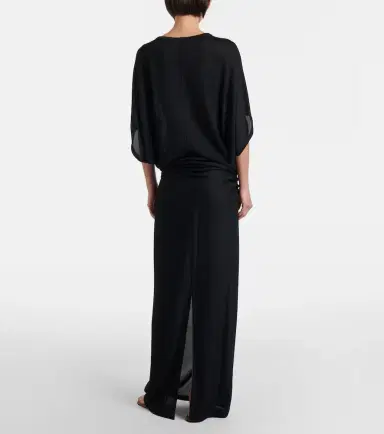 The Row Delyra ruched jersey gown | Thumbnail 5 The Row Delyra ruched jersey gown | Thumbnail 5