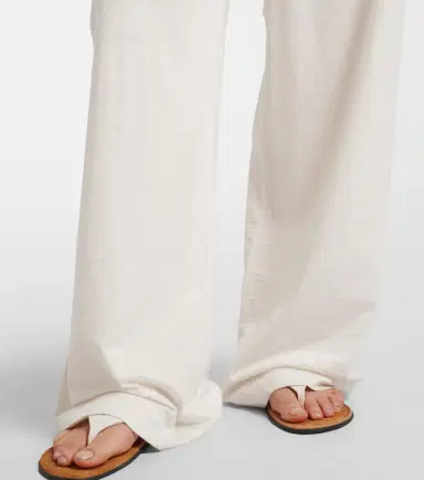 The Row Faz linen-blend wide-leg pants | Thumbnail 2 The Row Faz linen-blend wide-leg pants | Thumbnail 2