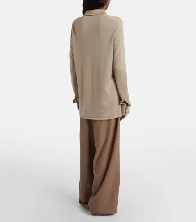 The Row Fadry cotton-blend gabardine wide-leg pants | Thumbnail 5 The Row Fadry cotton-blend gabardine wide-leg pants | Thumbnail 5