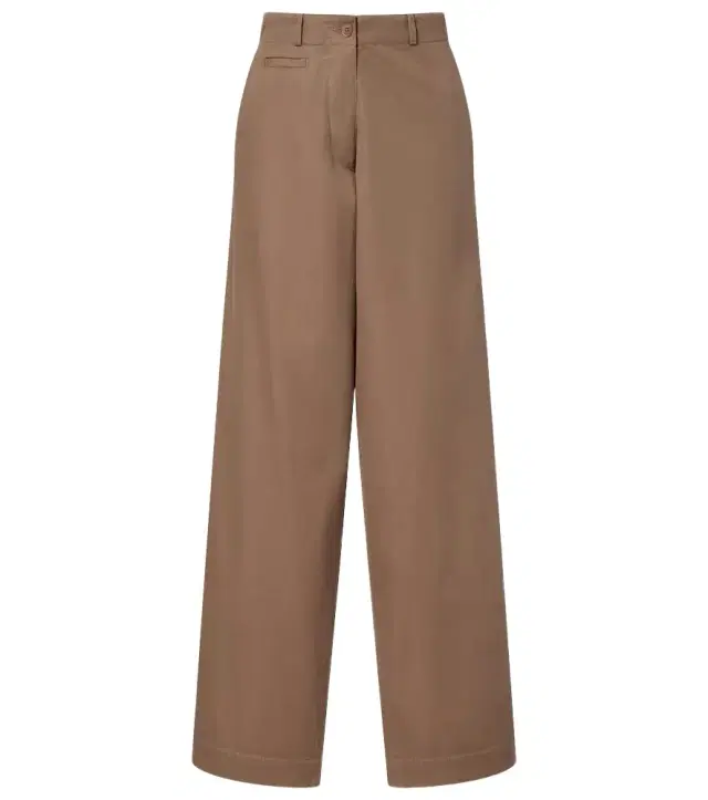 The Row Fadry cotton-blend gabardine wide-leg pants