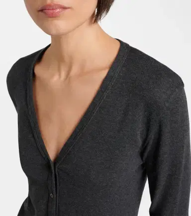 The Row Cresp cotton cardigan | Thumbnail 3