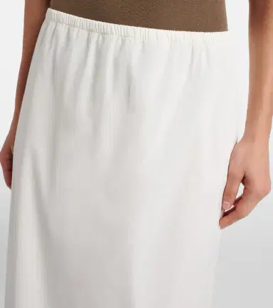 The Row Ivera silk-blend chiffon midi skirt | Thumbnail 6