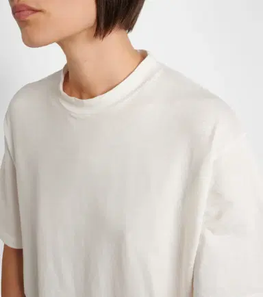 The Row Estavo oversized linen-blend T-shirt | Thumbnail 4