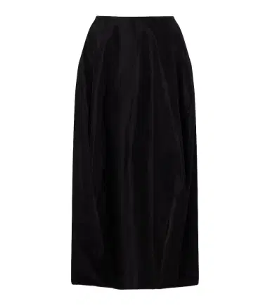 The Row Galyra cotton and silk satin midi skirt | Thumbnail 1