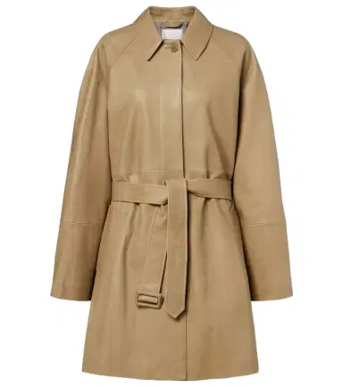 The Row Amaya belted leather car coat | Thumbnail 1