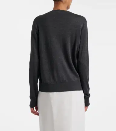 The Row Ondre cashmere and silk sweater | Thumbnail 3