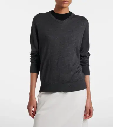 The Row Ondre cashmere and silk sweater | Thumbnail 5