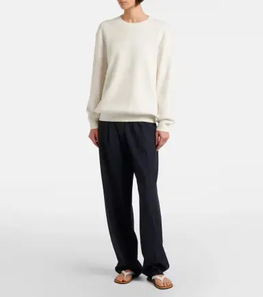 The Row Ottilie cotton and silk sweater | Thumbnail 6