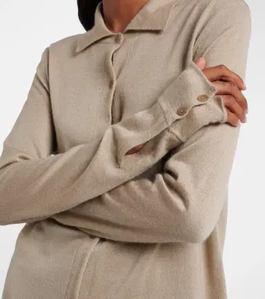 The Row Ocari knitted cashmere and silk shirt | Thumbnail 2 The Row Ocari knitted cashmere and silk shirt | Thumbnail 2