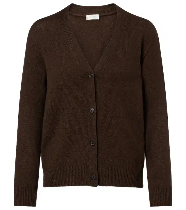 The Row Ovida cashmere cardigan
