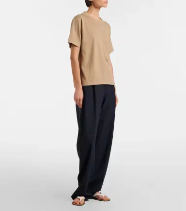 The Row Orlan cotton and silk-blend T-shirt | Thumbnail 2