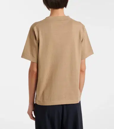 The Row Orlan cotton and silk-blend T-shirt | Thumbnail 3