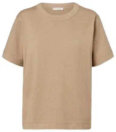 The Row Orlan cotton and silk-blend T-shirt | Thumbnail 1
