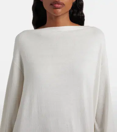 The Row Odet cotton and silk jersey maxi dress | Thumbnail 2