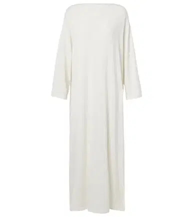 The Row Odet cotton and silk jersey maxi dress | Thumbnail 1