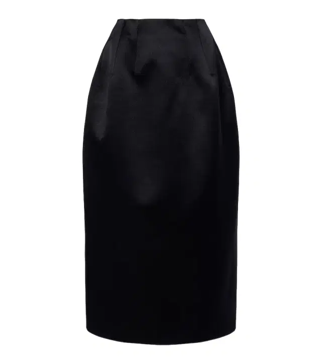 Gamin wool and silk midi skirt