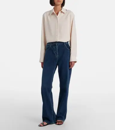 The Row Sisilia silk shirt | Thumbnail 3