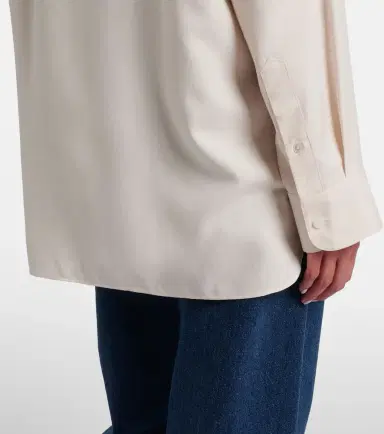 The Row Sisilia silk shirt | Thumbnail 6