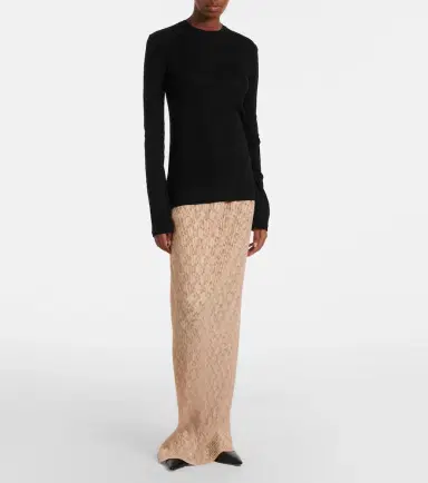 The Row Bandi ribbed-knit maxi skirt | Thumbnail 4