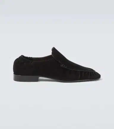 The Row Soft Two suede loafers | Thumbnail 4 The Row Soft Two suede loafers | Thumbnail 4